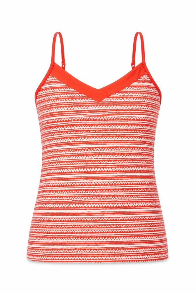 Womens UK Size M Dunnes Stores Red Basic Tank