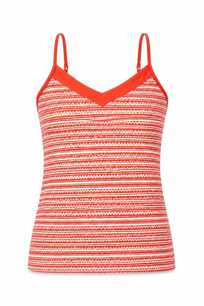 Womens UK Size M Dunnes Stores Red Basic Tank