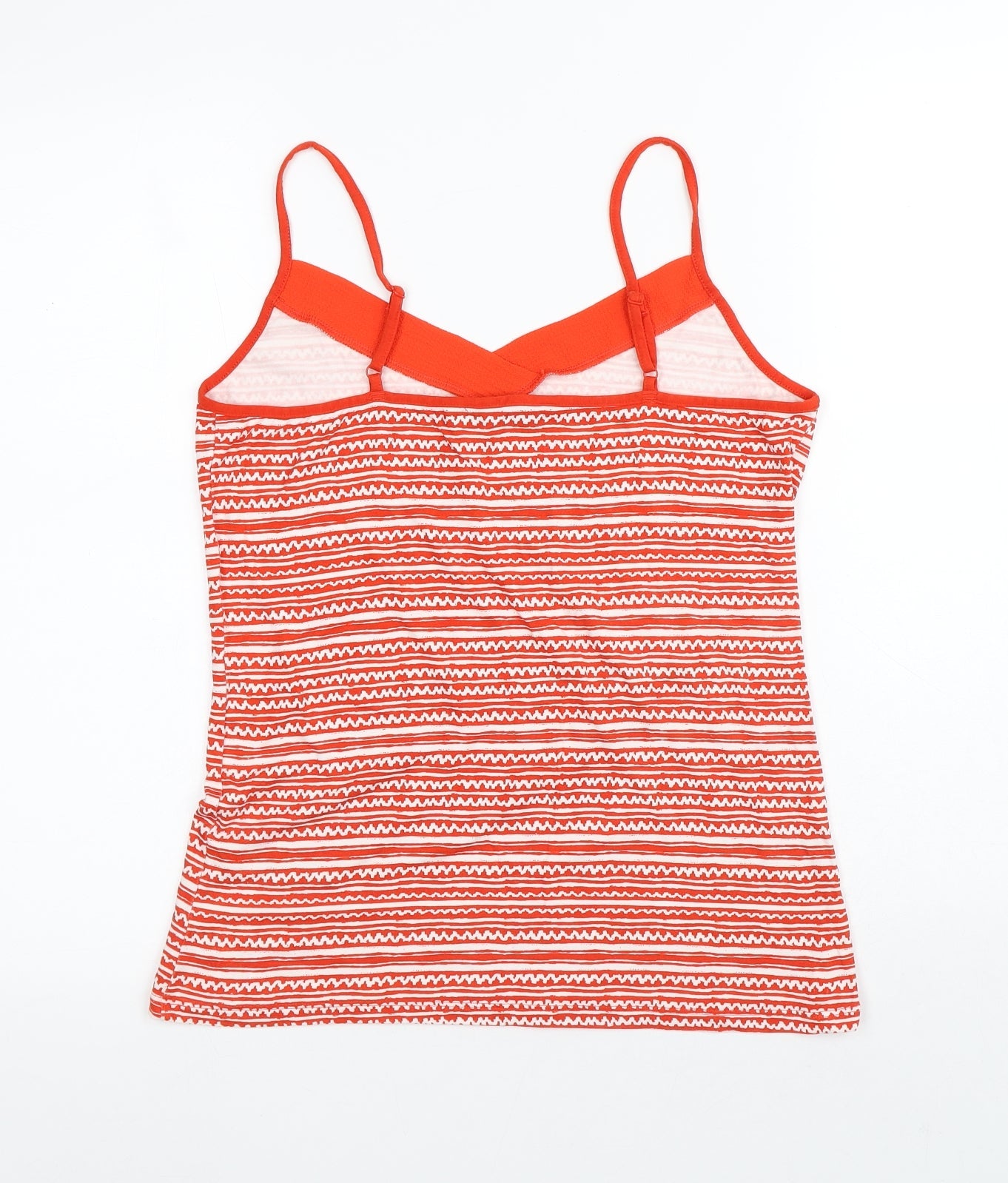 Womens UK Size M Dunnes Stores Red Basic Tank