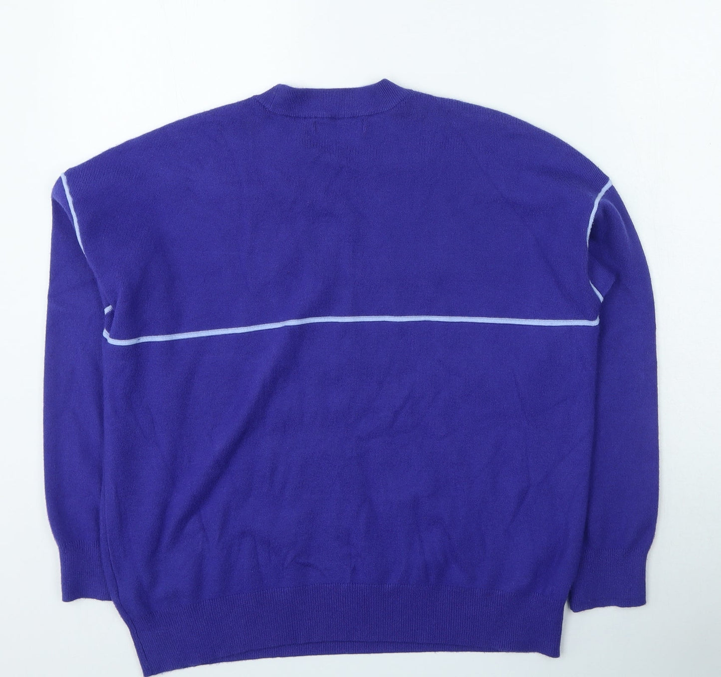Womens UK Size L Marks and Spencer Purple Pullover Jumper