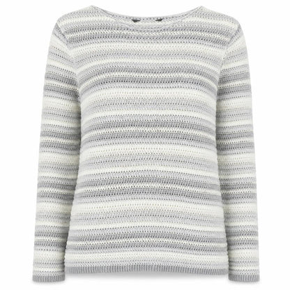 Womens UK Size 14 Preworn Grey Pullover Jumper