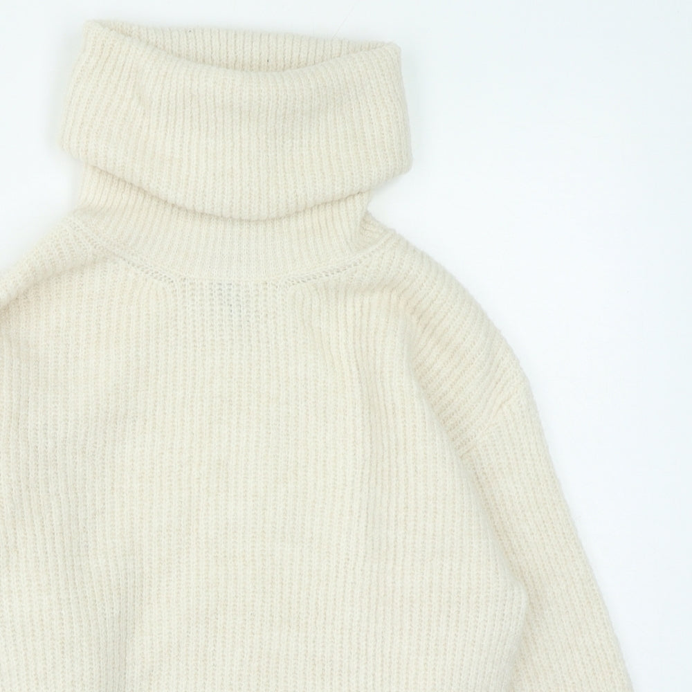 Womens UK Size S Gallery Beige Shrug Jumper