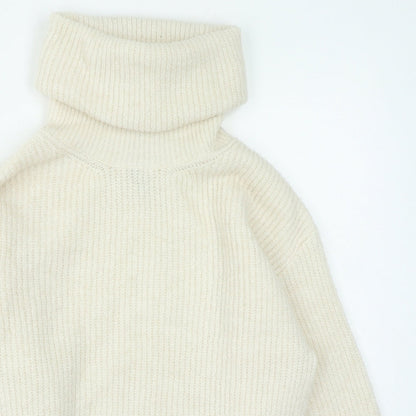 Womens UK Size S Gallery Beige Shrug Jumper