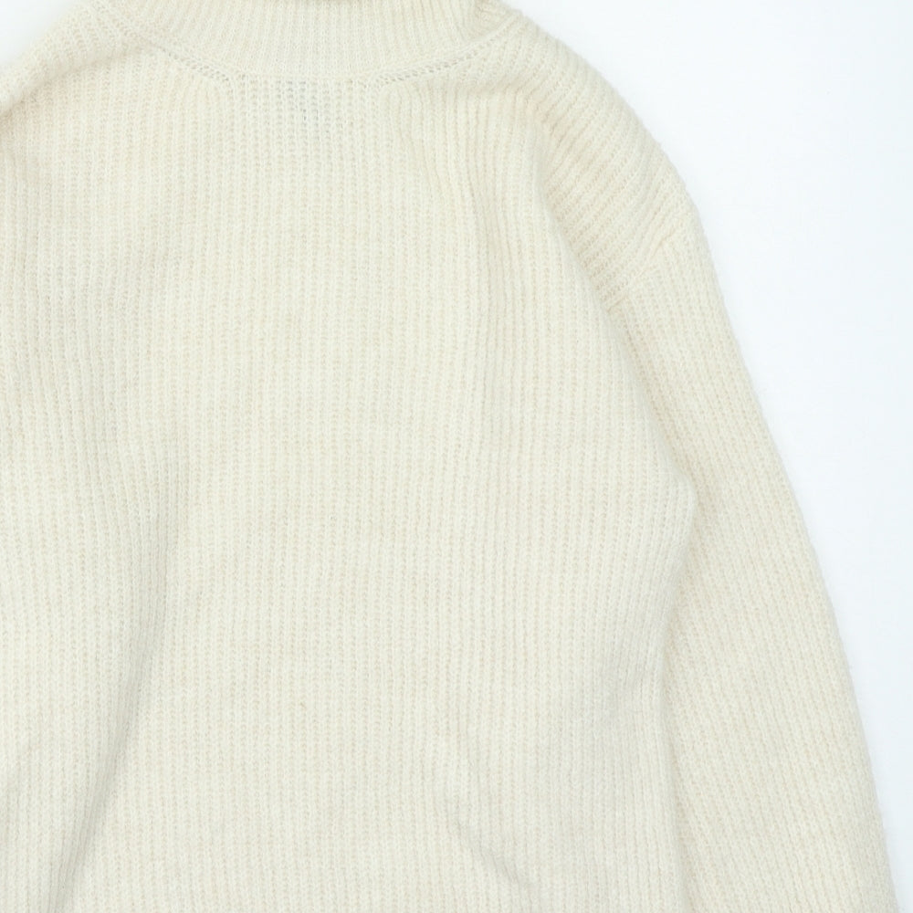 Womens UK Size S Gallery Beige Shrug Jumper