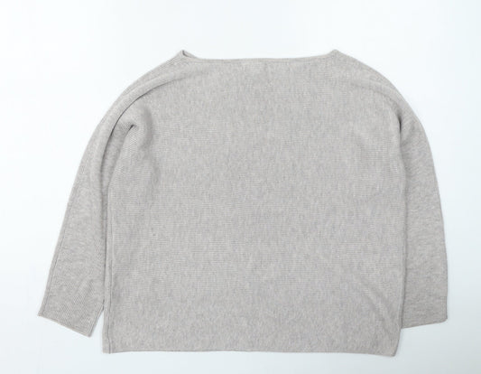 Womens UK Size S H&M Beige Pullover Jumper