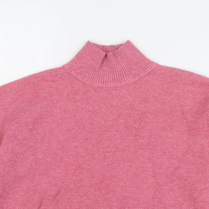 Womens UK Size S Marks and Spencer Pink Pullover Jumper