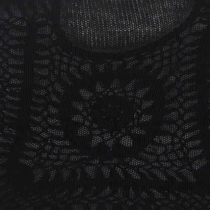 F&F Womens Black Round Neck Acrylic Pullover Jumper Size 14