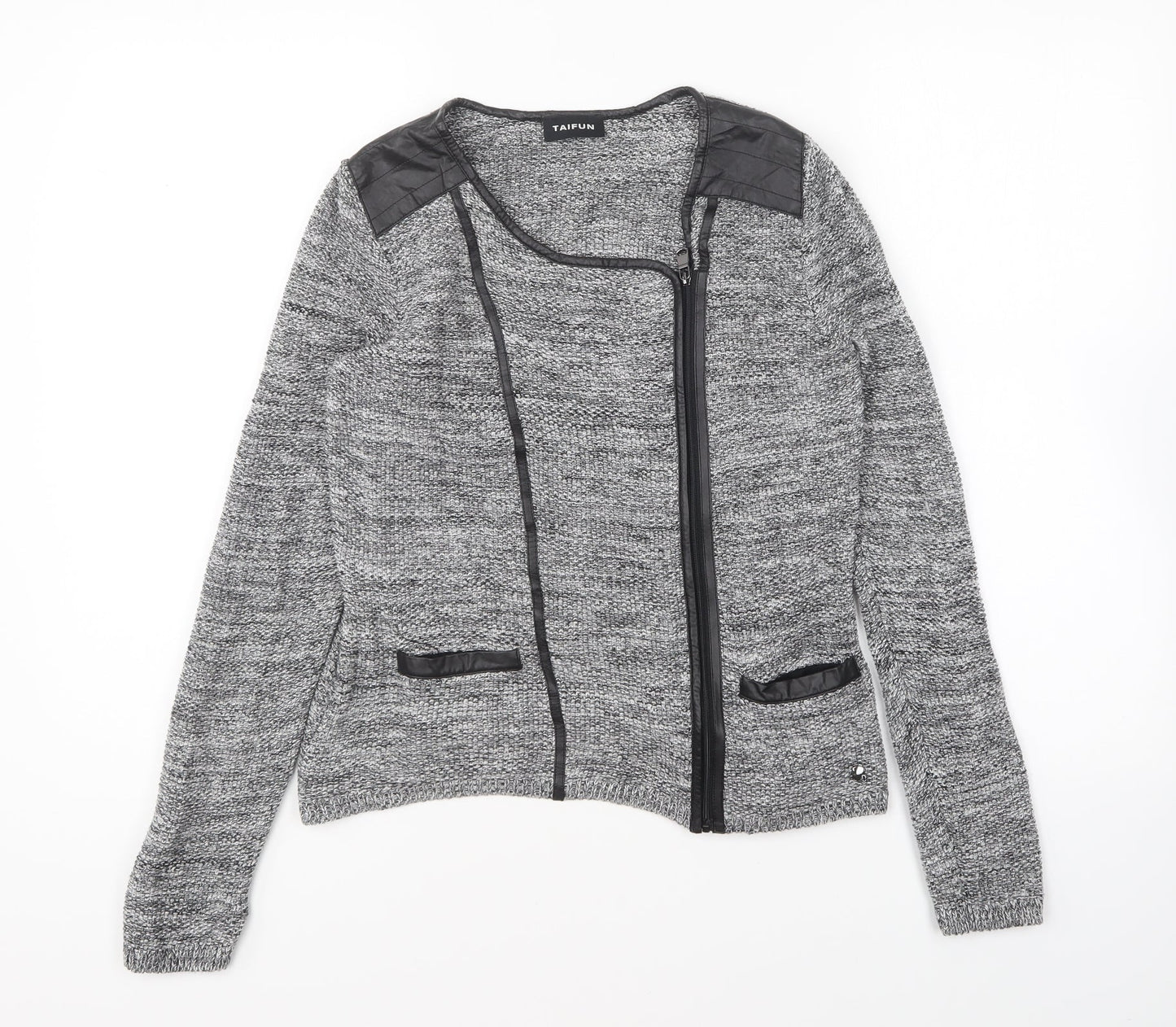 Womens UK Size 10 Taifun Grey Jacket