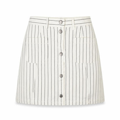 Womens UK Size 4 Monki Mini Denim Skirt