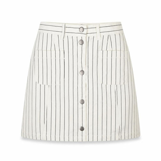 Womens UK Size 4 Monki Mini Denim Skirt