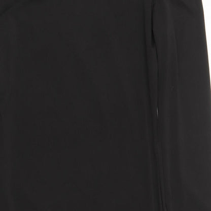 Preworn Womens Black Polyester Bodycon Size S Off the Shoulder Pullover
