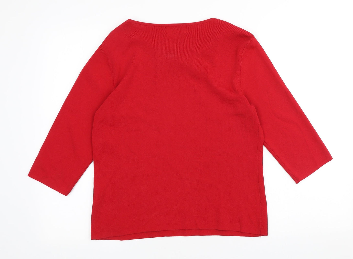 Womens UK Size 14 Gerard Red Pullover Jumper