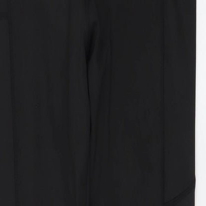 SheIn Womens Black Polyester Jogger Leggings Size L L26 in Regular Button