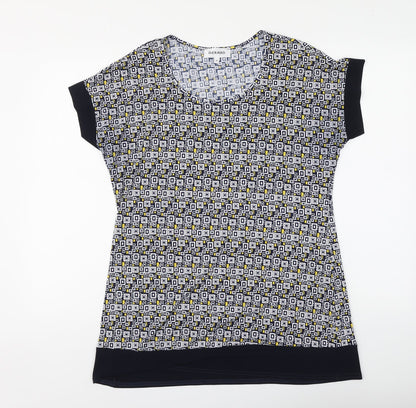 Womens UK Size 14 Gerard Blue Basic Blouse