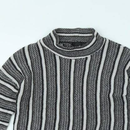 Womens UK Size 10 Topshop Black Pullover Jumper