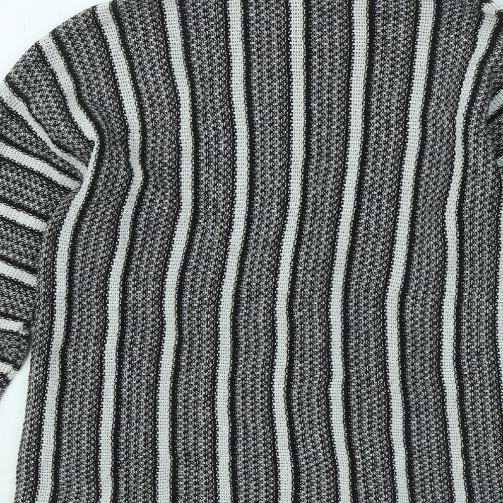 Womens UK Size 10 Topshop Black Pullover Jumper