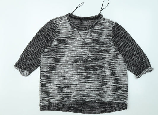Womens UK Size L H&M Grey Pullover Jumper