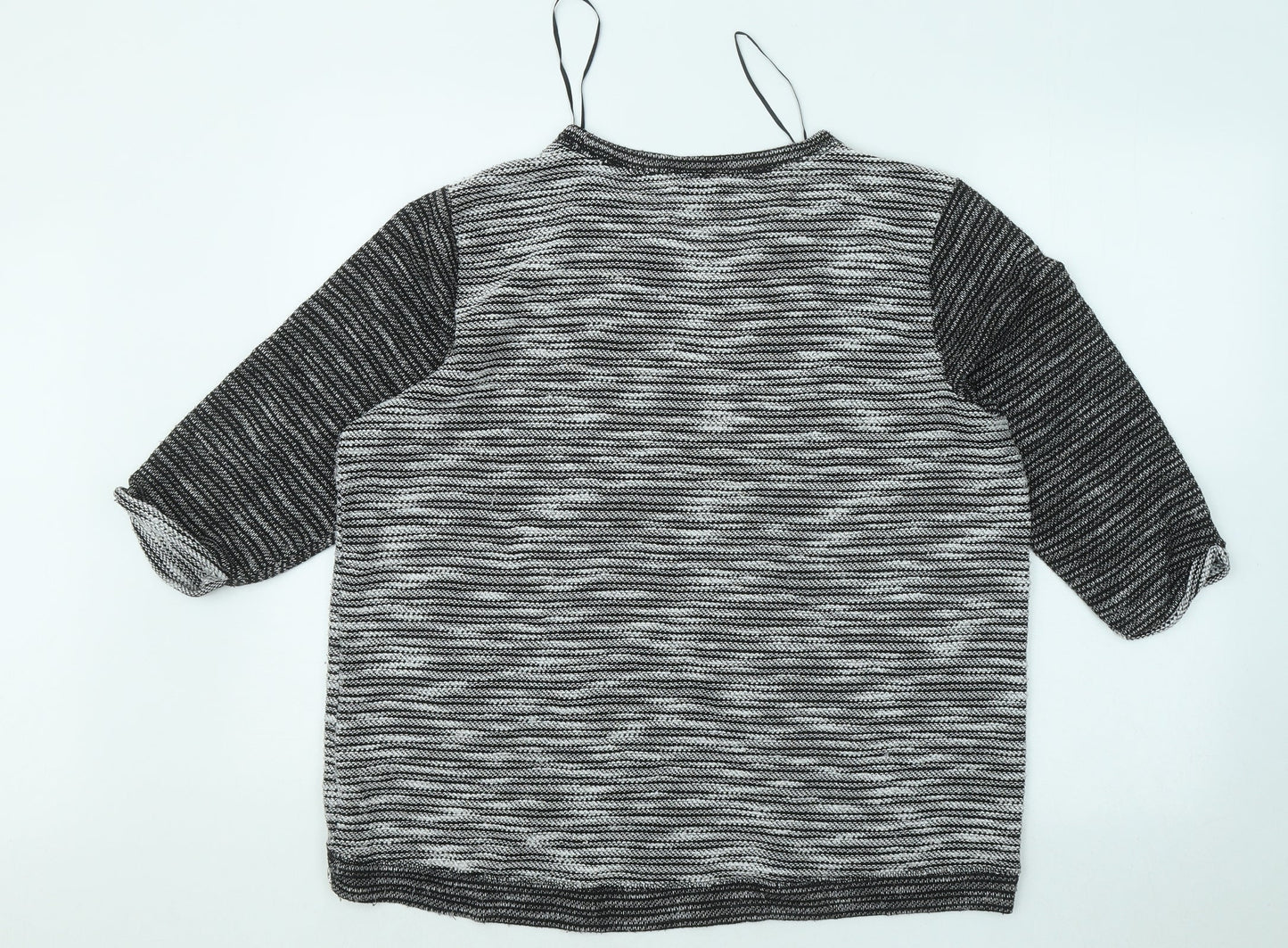 Womens UK Size L H&M Grey Pullover Jumper