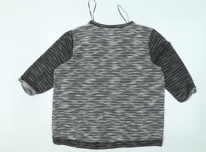 Womens UK Size L H&M Grey Pullover Jumper