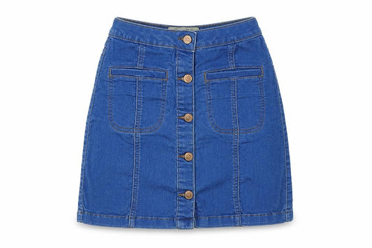 Womens UK Size 6 PARISIAN SIGNATURE A-Line Denim Skirt