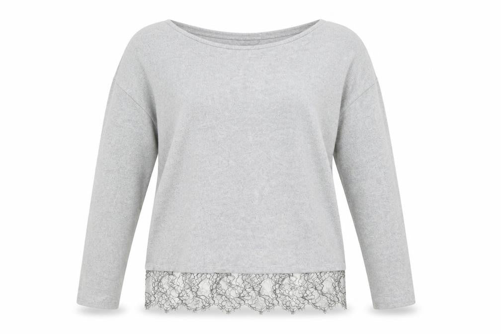 Womens UK Size 8 F&F Grey Pullover Jumper