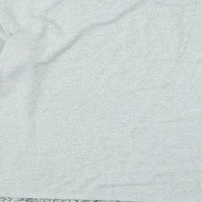 F&F Womens Grey Round Neck Viscose Pullover Jumper Size 8