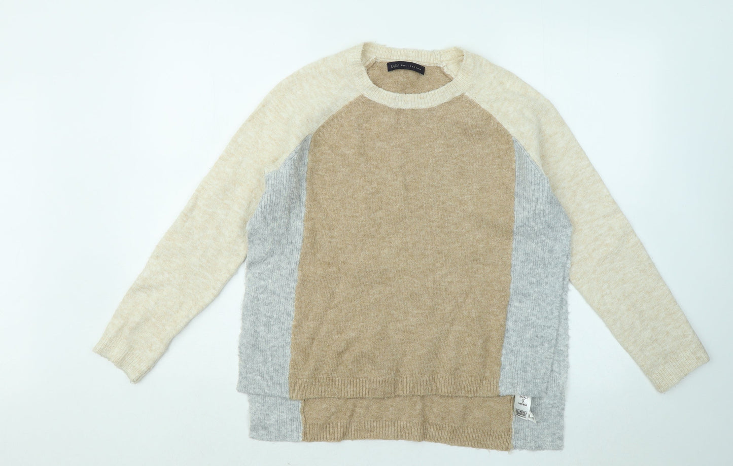 Womens UK Size S Marks and Spencer Multicoloured Pullover Jumper