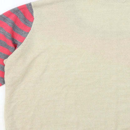 Womens UK Size L Per Una Multicoloured Pullover Jumper