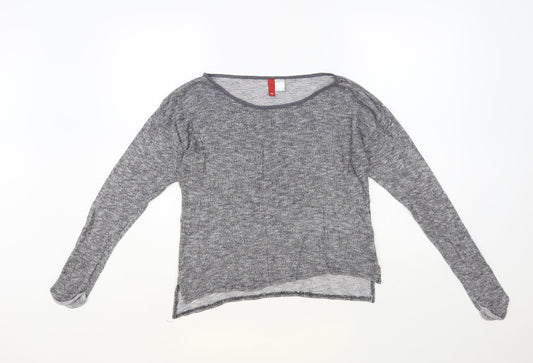 Womens UK Size S H&M Grey Pullover Jumper