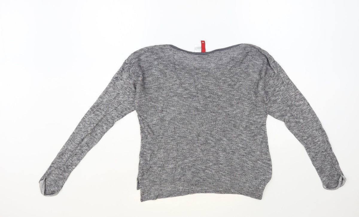 Womens UK Size S H&M Grey Pullover Jumper