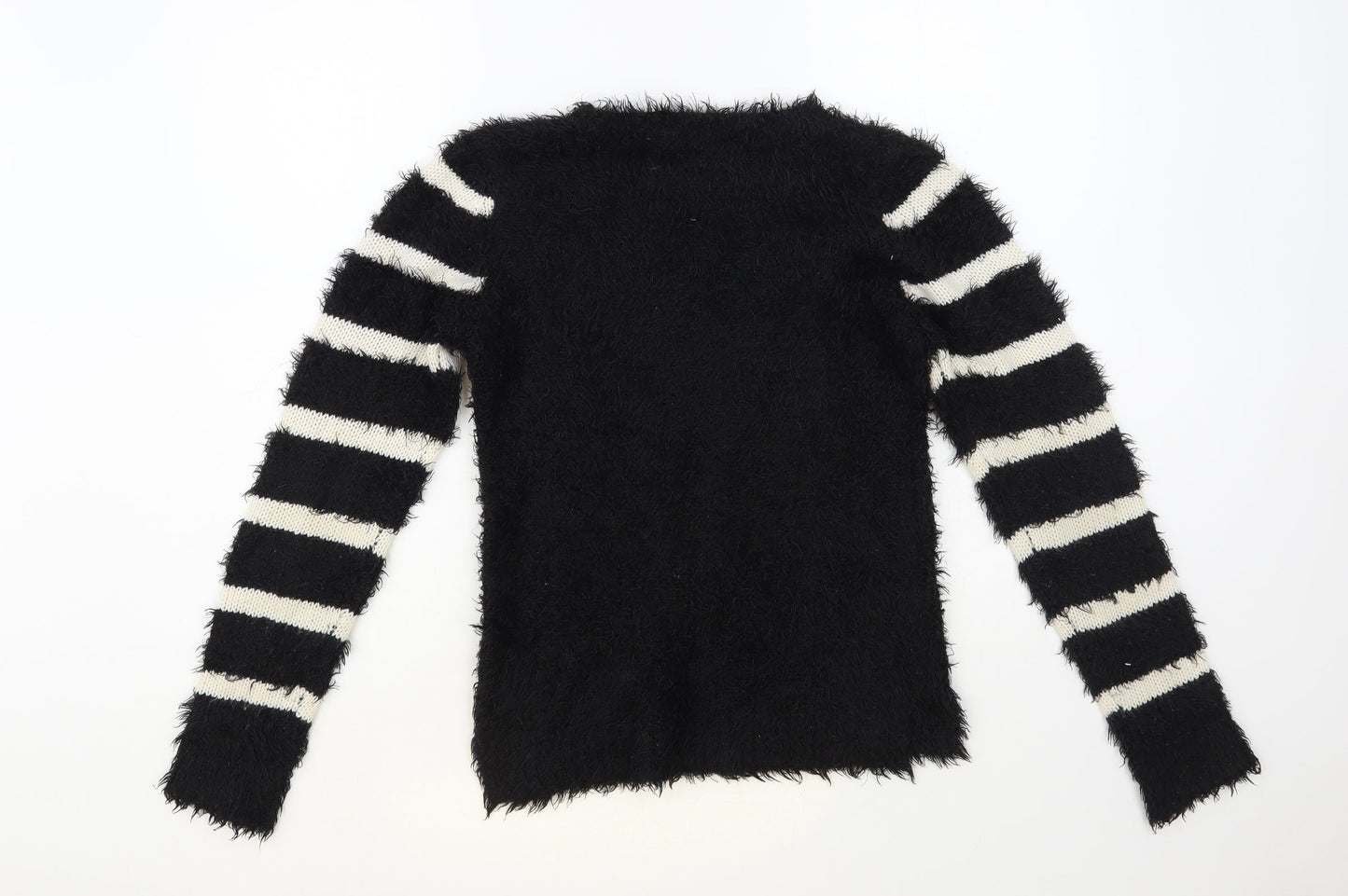 Womens UK Size S Dunnes Stores Black Pullover Jumper