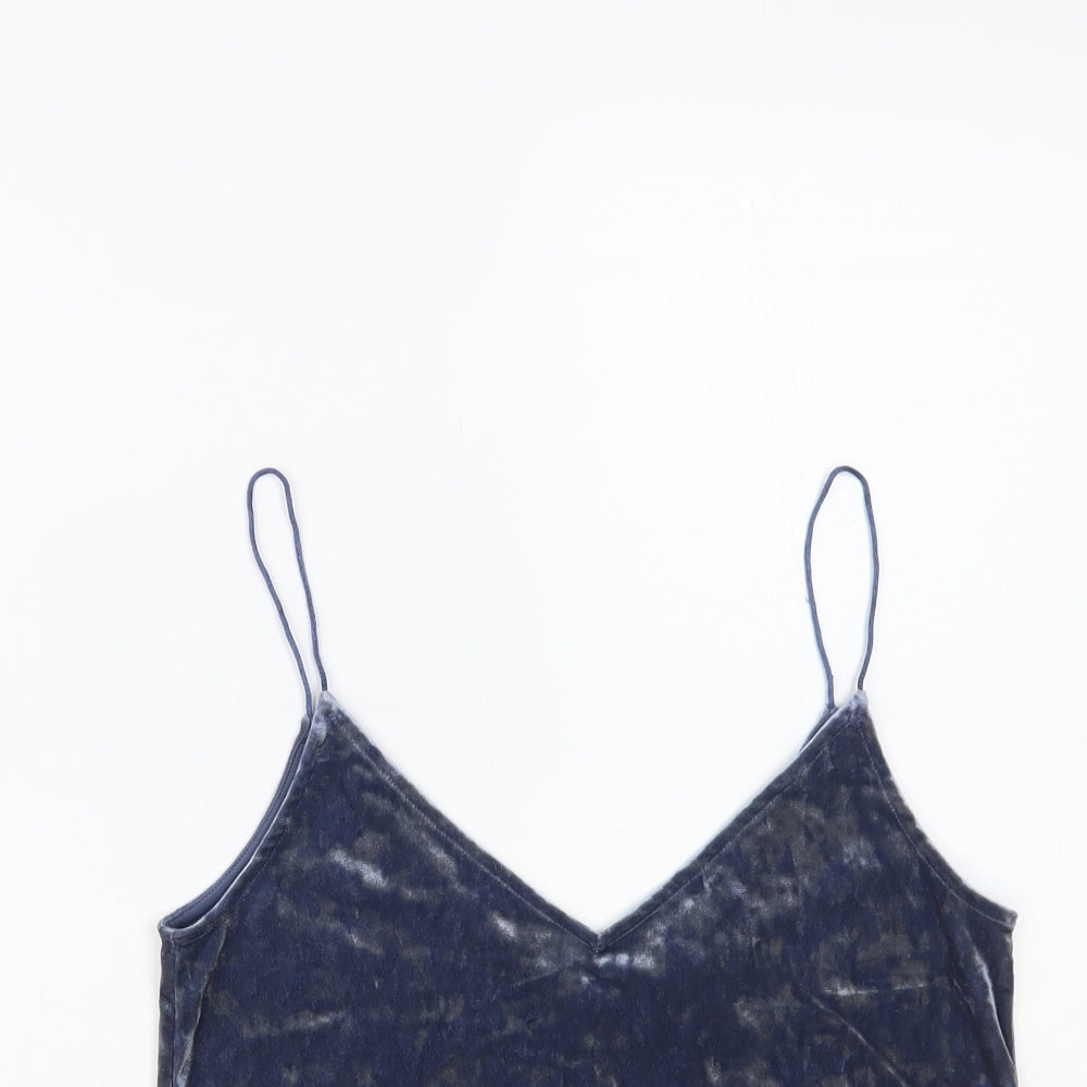Womens UK Size XS H&M Blue Camisole Blouse