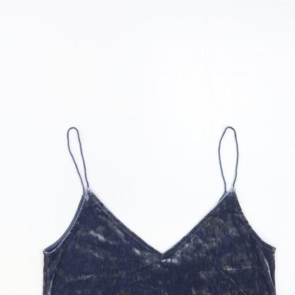 Womens UK Size XS H&M Blue Camisole Blouse