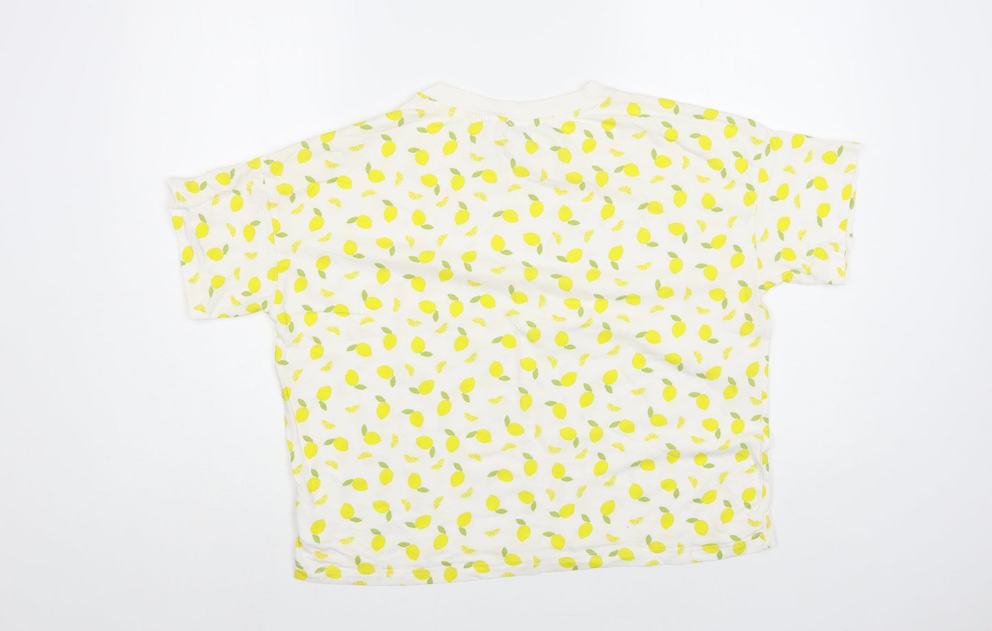 Womens UK Size XS Monki White Basic T-Shirt