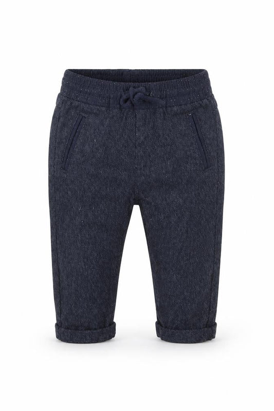Matalan Boys Blue Polyester Jogger Trousers Size 3-6 Months Drawstring