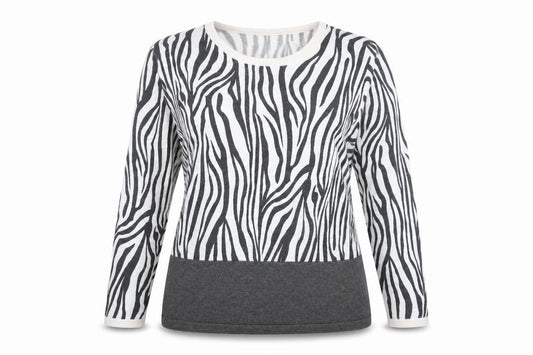 Womens UK Size 12 MARBLE Multicoloured Pullover Jumper