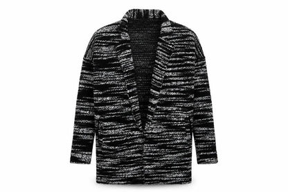 Womens UK Size 10 Warehouse Grey Cardigan Jumper