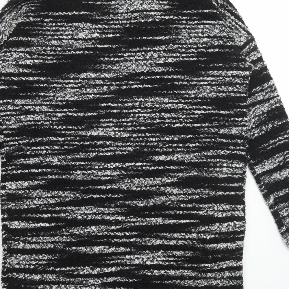 Womens UK Size 10 Warehouse Grey Cardigan Jumper