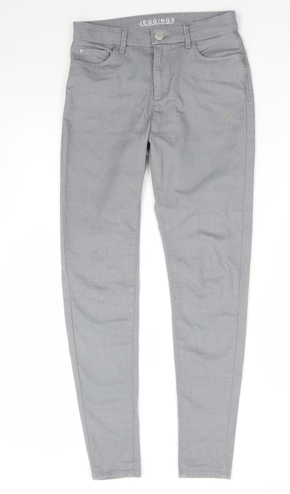Womens UK Size 10 Marks and Spencer Regular Fit Skinny Grey Jeans