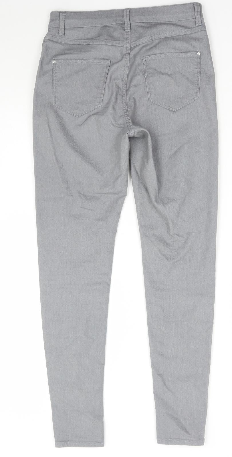 Womens UK Size 10 Marks and Spencer Regular Fit Skinny Grey Jeans