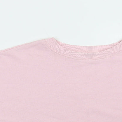 Womens UK Size S Pull&Bear Pink Pullover Sweatshirt