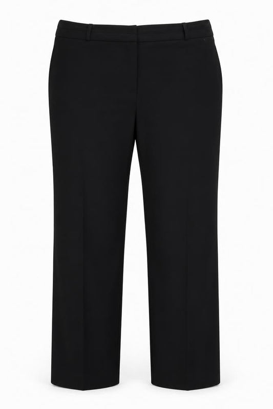 Womens UK Size 16 Dunnes Stores Regular Fit  Black Trousers
