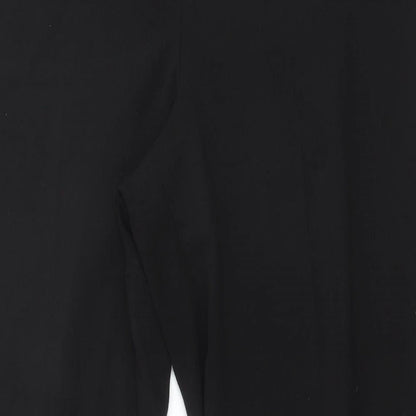 Womens UK Size 16 Dunnes Stores Regular Fit  Black Trousers