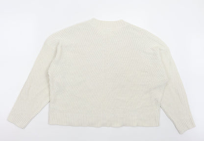 Womens UK Size L Pep & Co Ivory Pullover Jumper