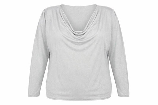Womens UK Size 2XL Amanti Silver Pullover Jumper