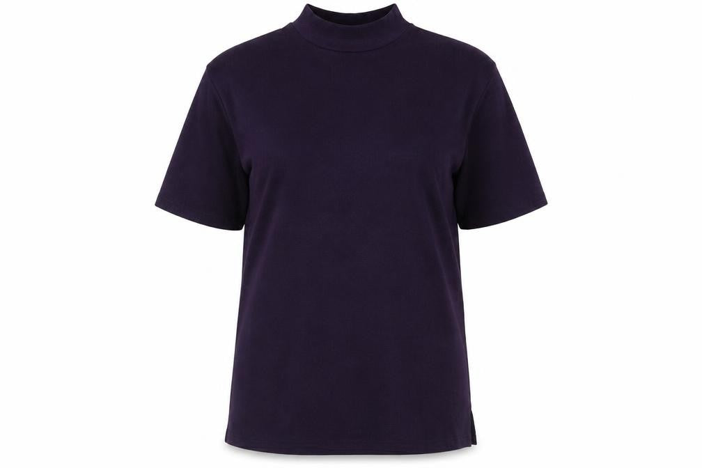 Womens UK Size M Preworn Purple Basic Blouse