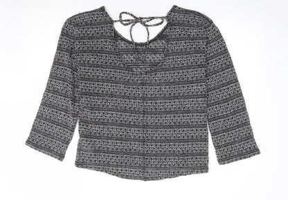Womens UK Size 10 NEXT Black Pullover Jumper