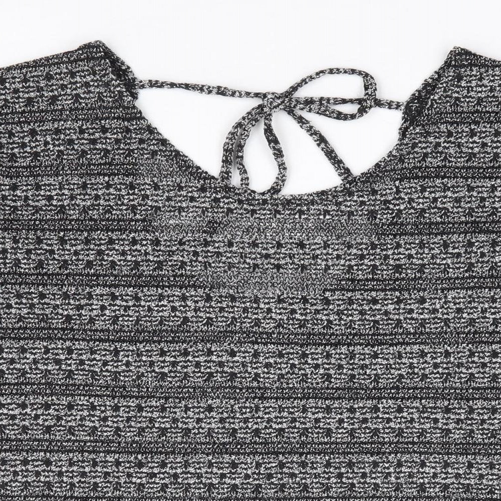 Womens UK Size 10 NEXT Black Pullover Jumper