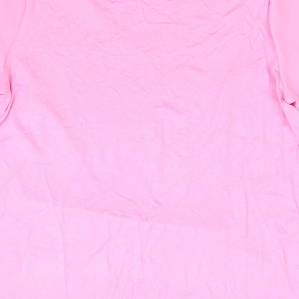 Womens UK Size M Dunnes Stores Pink Basic Blouse