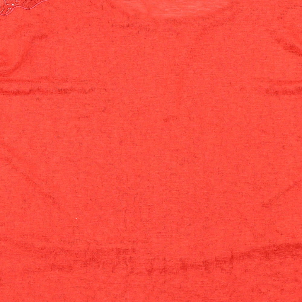 Womens UK Size L Dunnes Stores Red Pullover Jumper